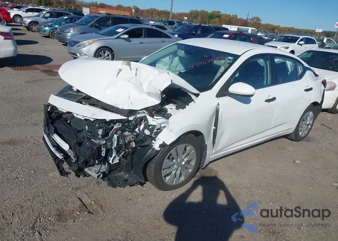 2024 Nissan Sentra S Xtronic Cvt z USA, uszkodzony, nr VIN 3N1AB8BV9RY319070